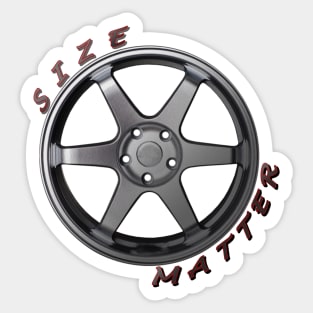 Size Matter, Wheel Type 4 Sticker